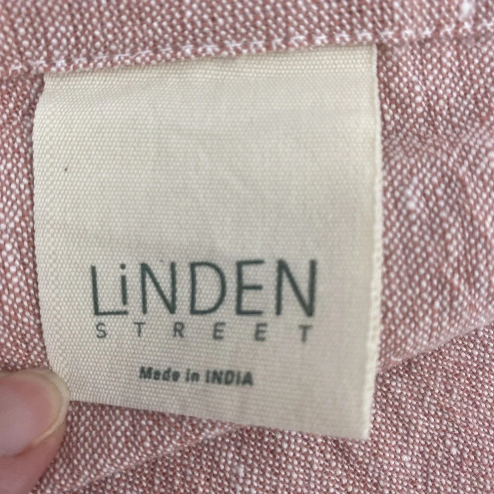 Linden Street Table Runner 14x72 Blush Pink Linen Spring Easter Baby Shower